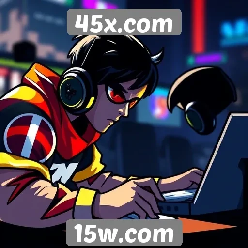 Desempenho de jogos competitivos em 45x.com