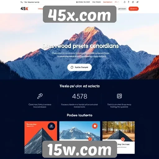 Novo design do site 45x.com melhora experiência do usuário